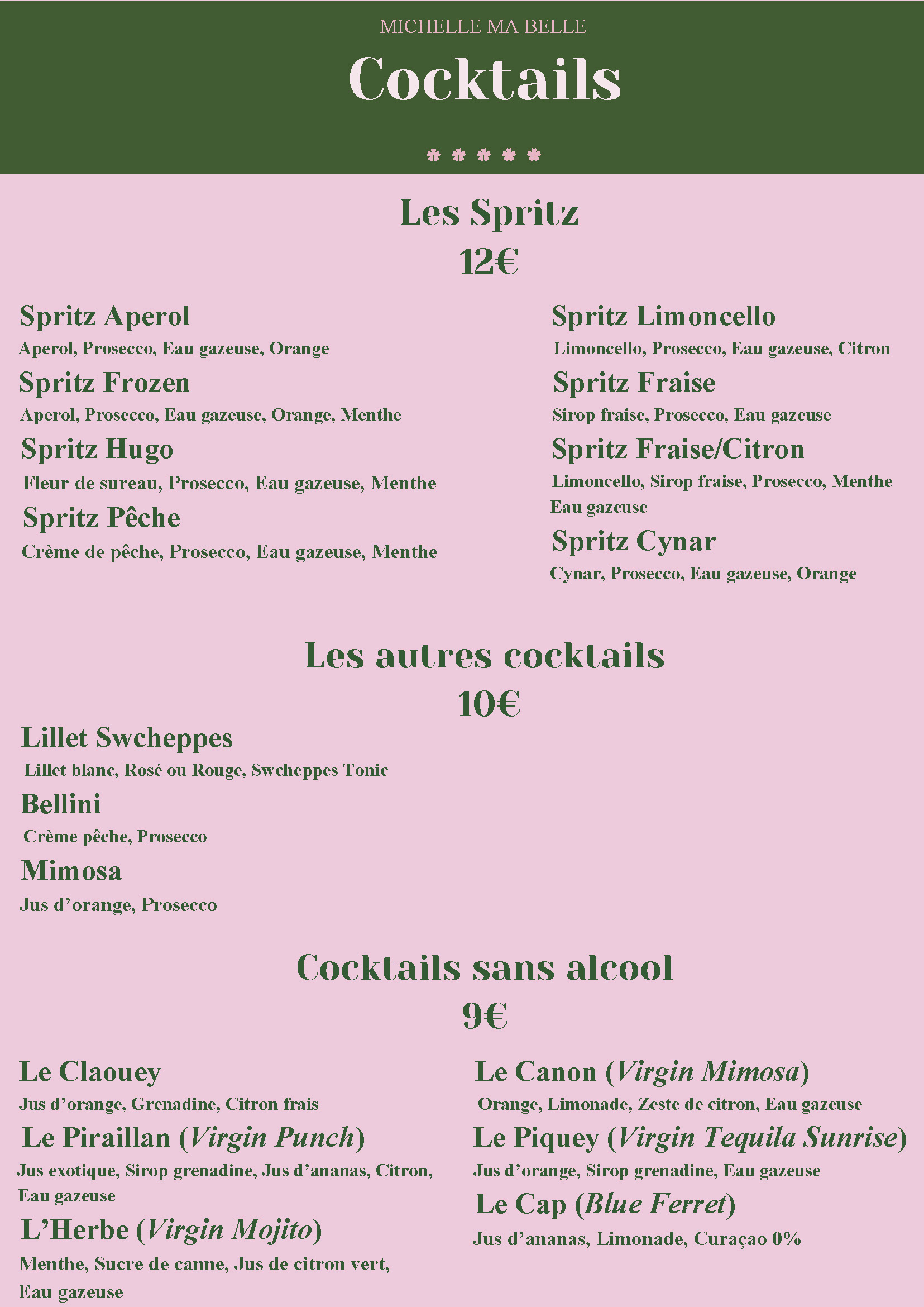 Cocktails